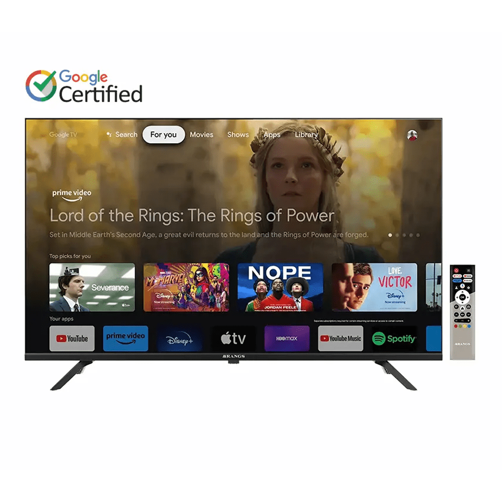 Rangs 65” 4k google TV RG65ZX