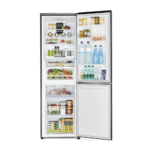Hitachi 366 Liters Stylish Bottom No Frost Freezer RBG410P6PBX-TH-GBK - Image 2