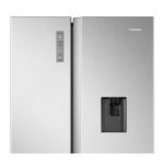 Hisense 564L Silver Side by Side Refrigerator | RC67WS4OWQ - Image 3