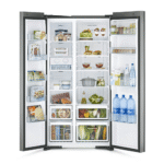 Hitachi 641L Side By Side Refrigerator | R-S800PB0-KD-GBK - Image 2