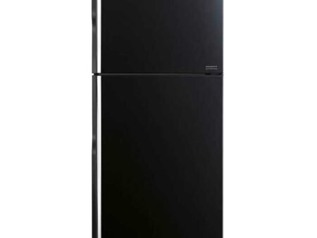 Hitachi 375L Stylish Line Refrigerator | R-VG420P8PB-KD-GBK (Black)