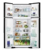 Hitachi Big French Refrigerator | R-W690P7PB-GBK | 586L - Image 2