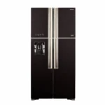 Hitachi 586 Liters Big French Refrigerator R-W690P7PB KD-GBK