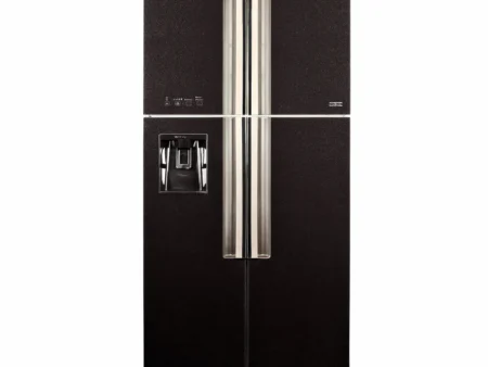Hitachi 586 Liters Big French Refrigerator R-W690P7PB KD-GBK
